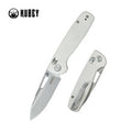 Kubey Bluff | Jade G10 & Sandblast 14C28N (Crossbar Lock)