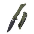 Kubey Kuwagata | Blue G10 & Sandblast D2 (Compact EDC Flipper)