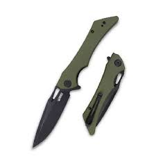 Kubey Kuwagata | Blue G10 & Sandblast D2 (Compact EDC Flipper)